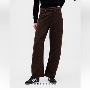 Gap Zebra Barrel Jeans - Size 30T